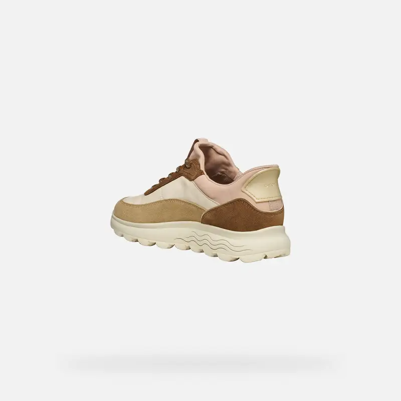 GEOX Scarpe Spherica Plus Donna Beige/marrone miniatura 3