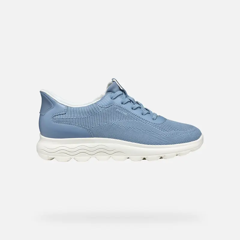 GEOX Scarpe Spherica Plus Donna Blu Chiaro