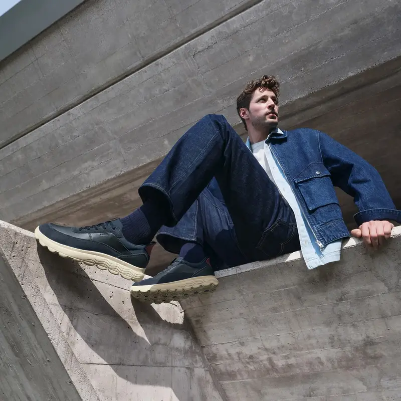 Scarpe Spherica Plus Uomo Blu Navy/avio Scuro miniatura 3