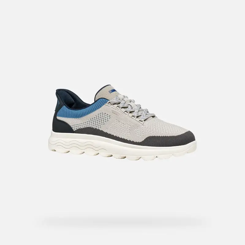 Scarpe Spherica Plus Uomo Grigio Chiaro/blu Navy miniatura 3