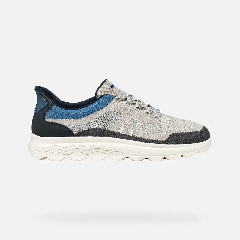 Scarpe Spherica Plus Uomo Grigio Chiaro/blu Navy