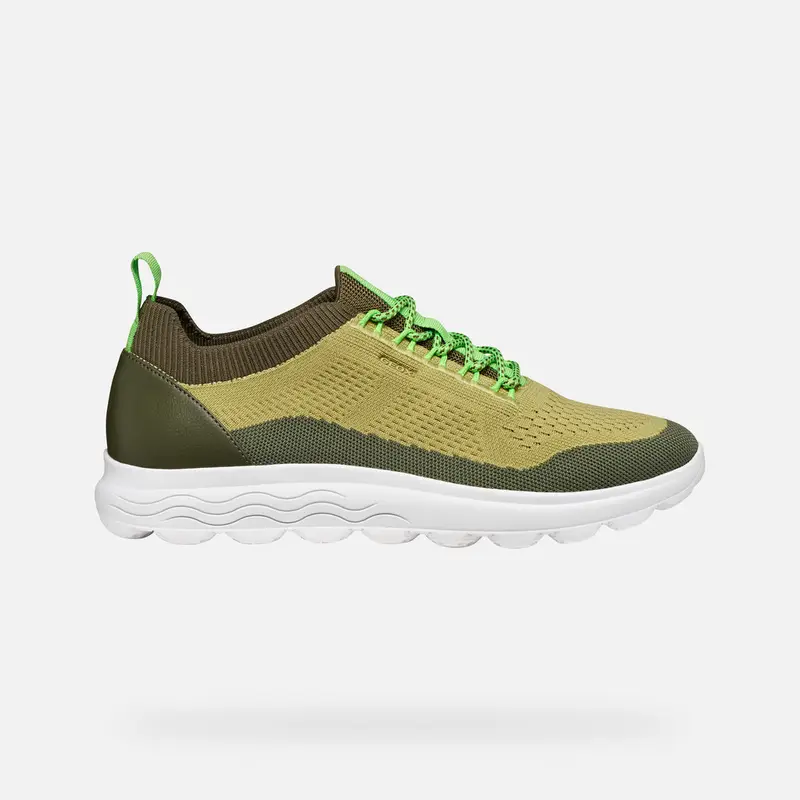 GEOX Scarpe Spherica Uomo Verde Chiaro/verde Oliva