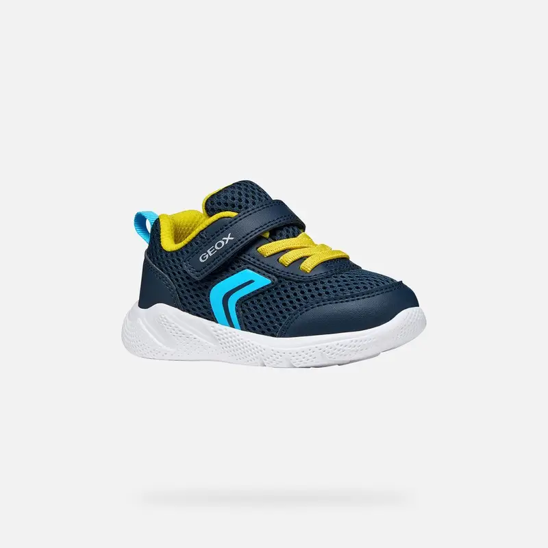 Scarpe Sprintye Baby Blu Navy/giallo miniatura 3