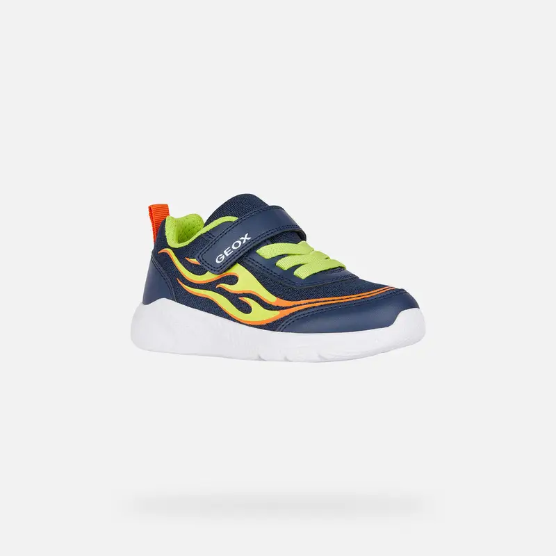 Scarpe Sprintye Bambino Blu Navy/lime miniatura 3