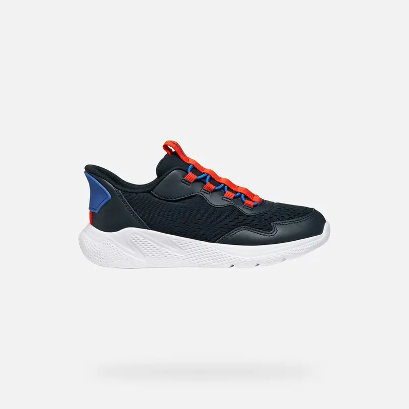 GEOX Scarpe Sprintye Fast In Bambino Blu Navy/rosso