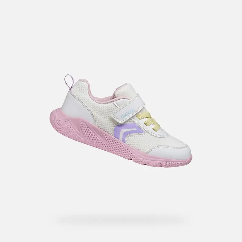 Scarpe Sprintye Junior Bianco/rosa miniatura 2