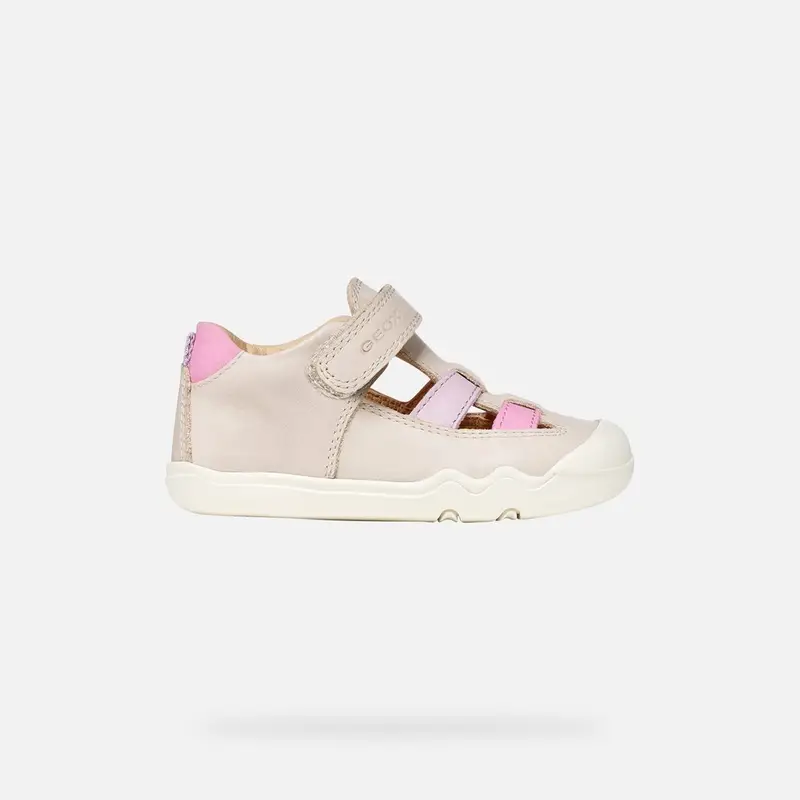 Scarpe Steppieup Bimba Avorio/rosa