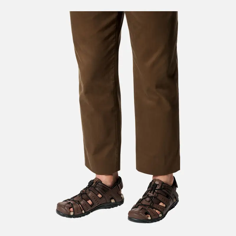 GEOX Scarpe Strada Uomo Marrone Scuro miniatura 2