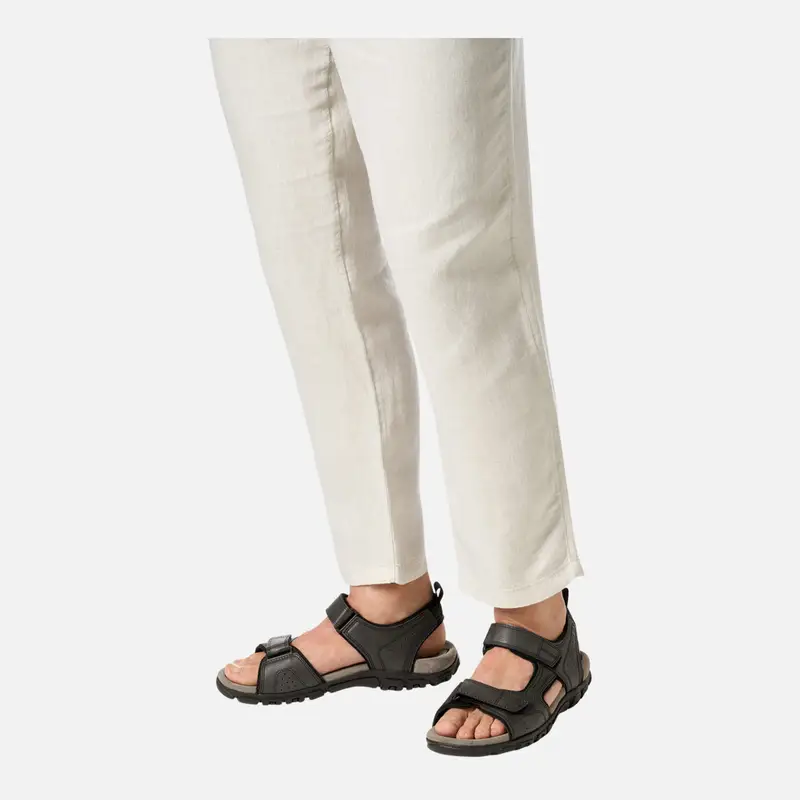 GEOX Scarpe Strada Uomo Nero miniatura 2