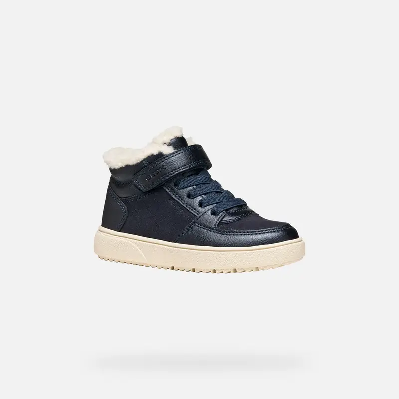 Scarpe Theleven Abx Bambina Blu Navy Scuro miniatura 3