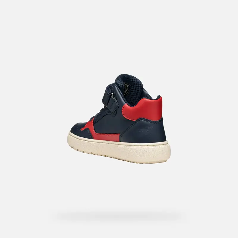 GEOX Scarpe Theleven Bambino Blu Navy/rosso miniatura 3