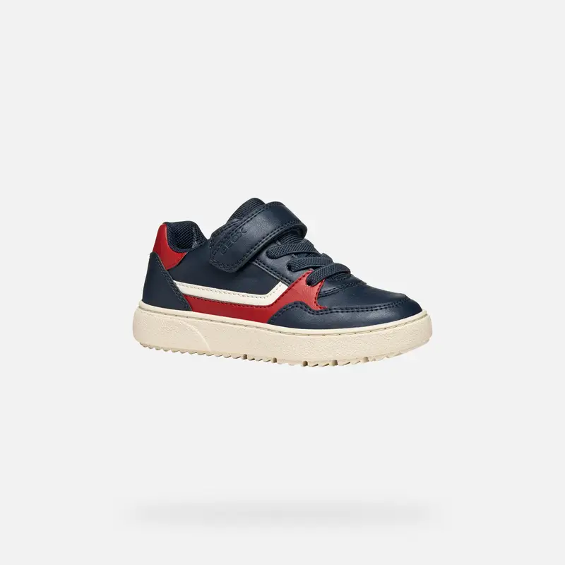 Scarpe Theleven Bambino Blu Navy/rosso miniatura 3