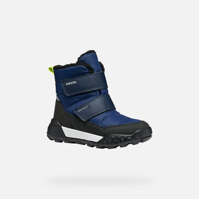 Scarpe Trekkyup Abx Junior Blu Navy/lime miniatura 3