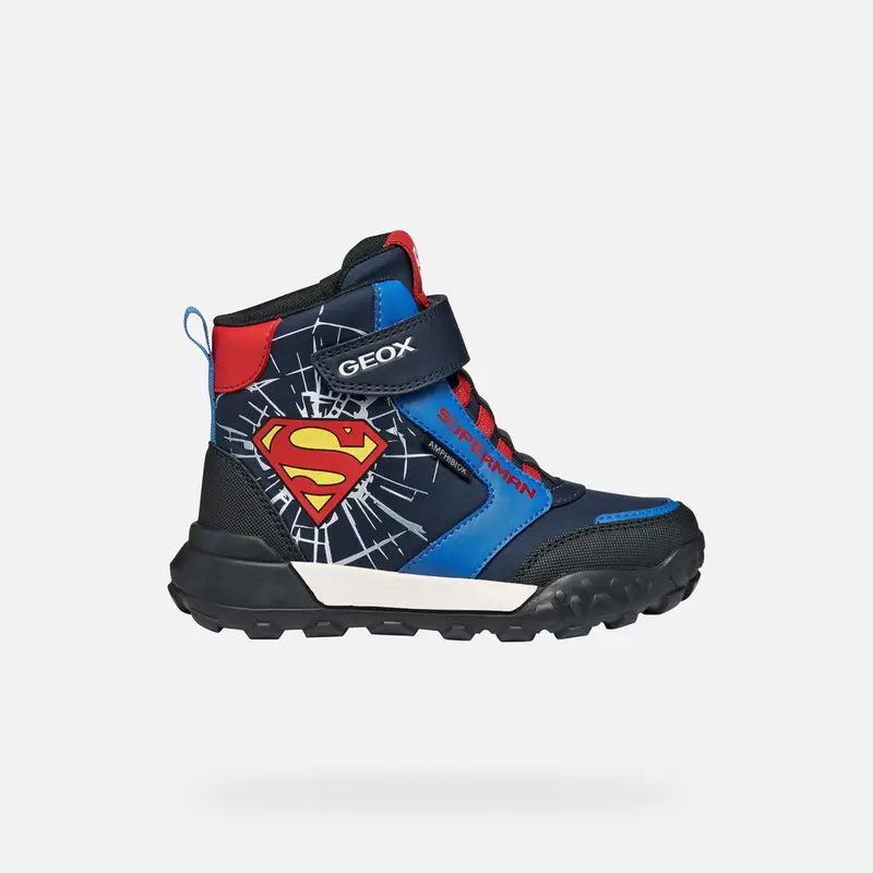 Scarpe Trekkyup Abx Junior Blu Navy/rosso