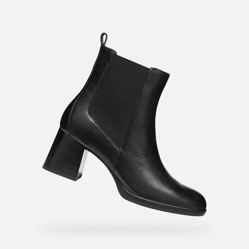 Scarpe Walk Pleasure 55 Donna Nero miniatura 2