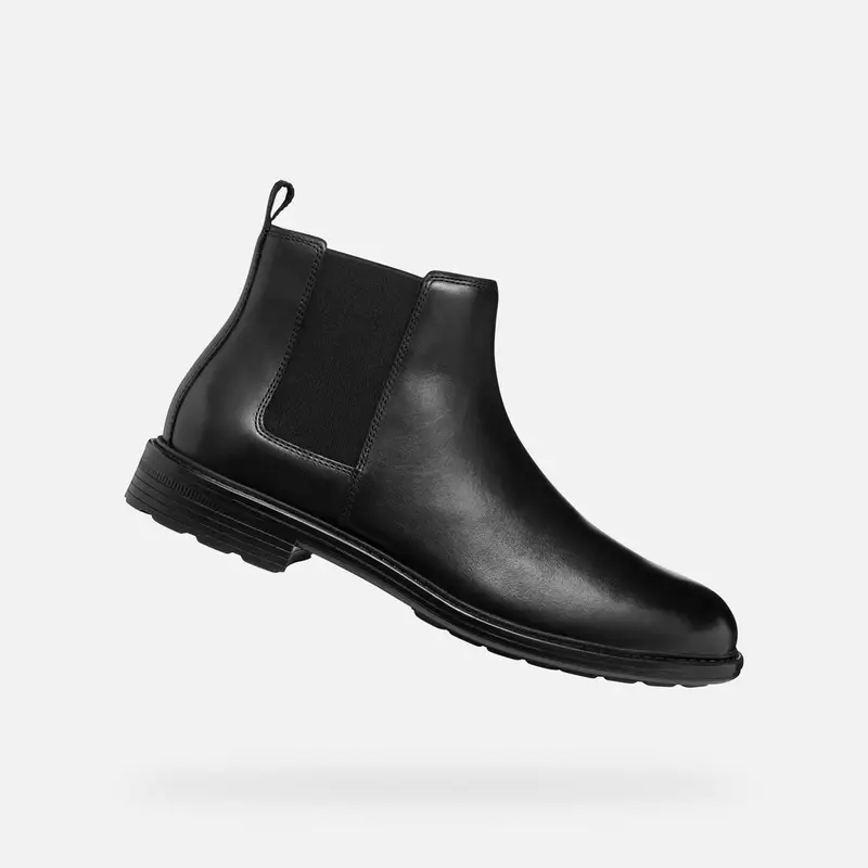 Scarpe Walk Pleasure B Uomo Nero miniatura 2