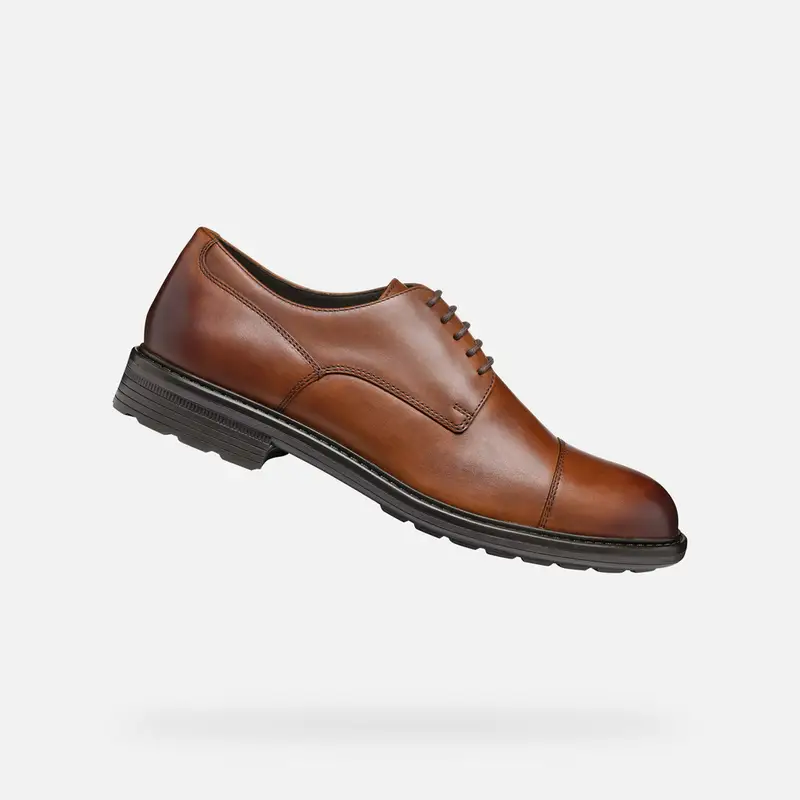Scarpe Walk Pleasure Uomo Cognac miniatura 2