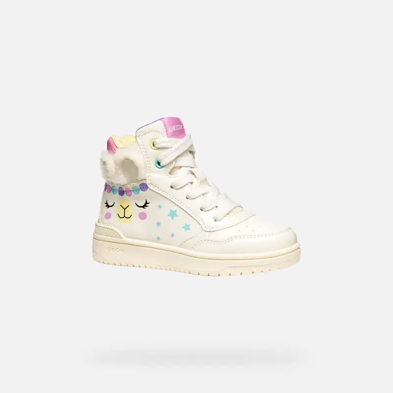 Scarpe Washiba Bambina Avorio Chiaro/multicolore miniatura 3