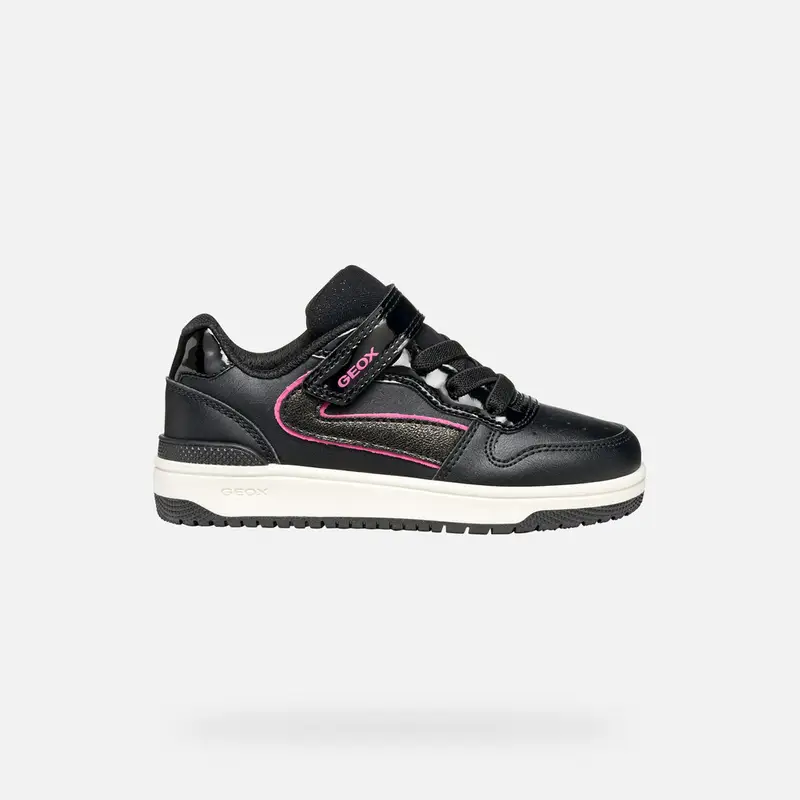 GEOX Scarpe Washiba Bambina Nero/fucsia