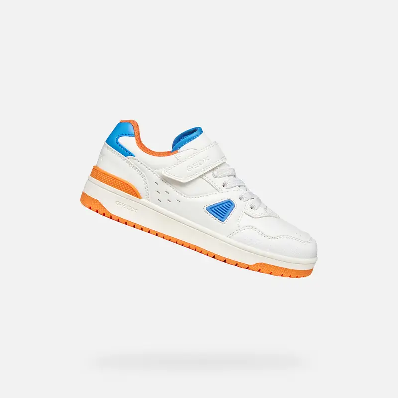 Scarpe Washiba Bambino Bianco/arancione miniatura 2