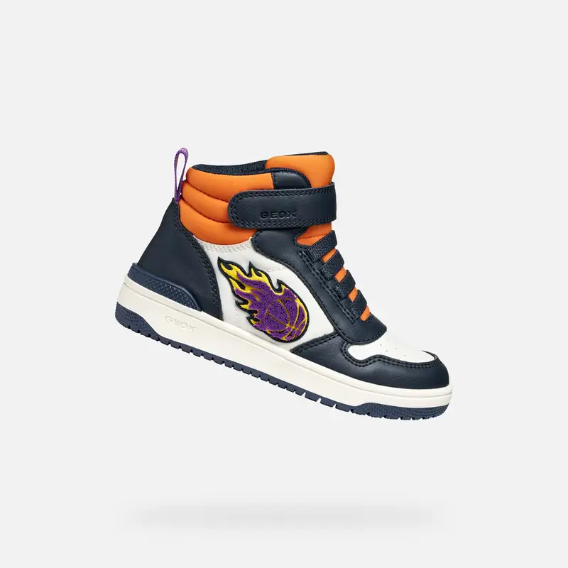 Scarpe Washiba Bambino Bianco/blu Navy miniatura 2