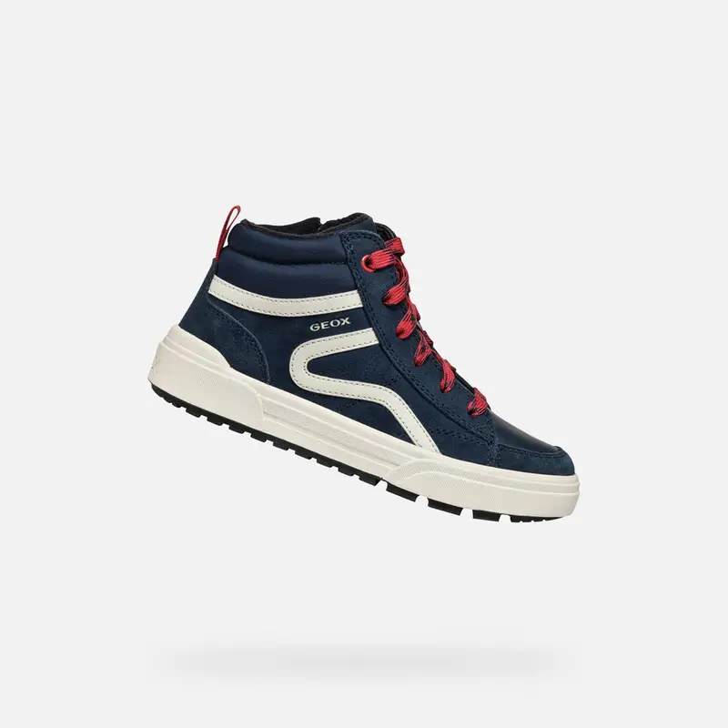 Scarpe Weemble Bambino Blu Navy/rosso miniatura 2