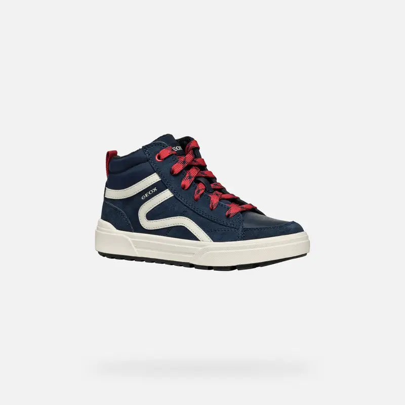 Scarpe Weemble Bambino Blu Navy/rosso miniatura 3
