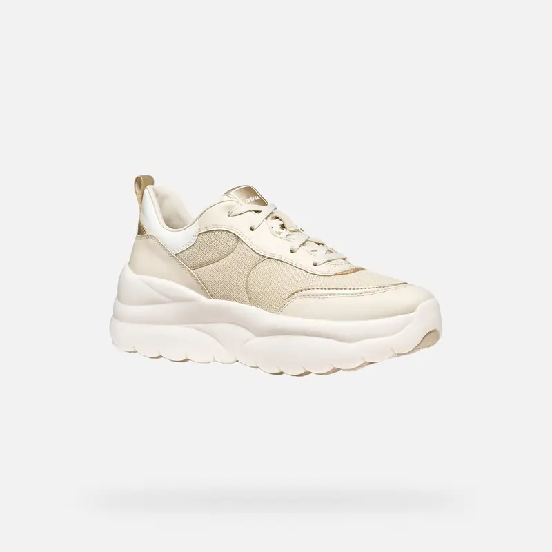 Scarpe Xtors Donna Bianco Latte/oro Chiaro miniatura 3