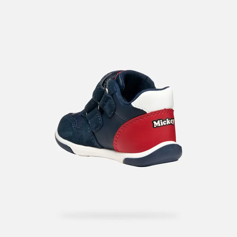 GEOX Scarpe Zapito Baby Blu Navy/rosso miniatura 3