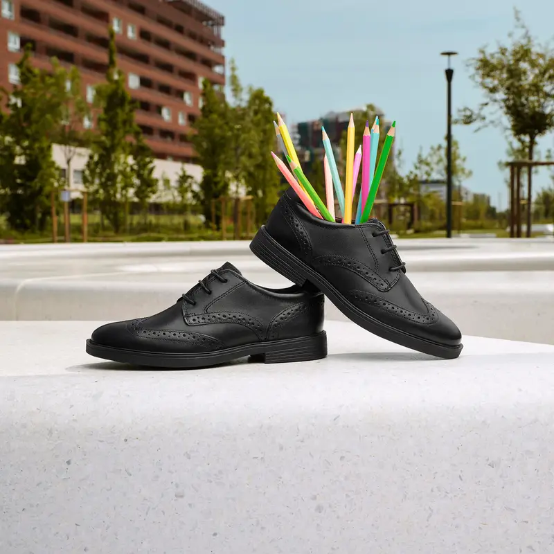 Scarpe Zheeno Bambino Nero miniatura 3