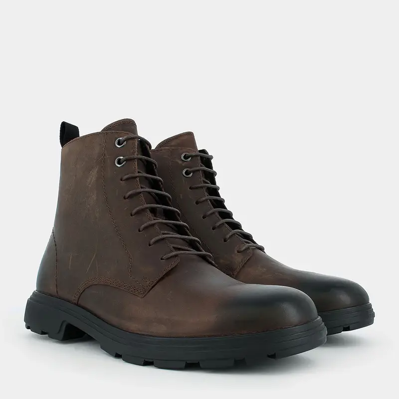 Geox Scarponcini Uomo Marrone 3221486 miniatura 2