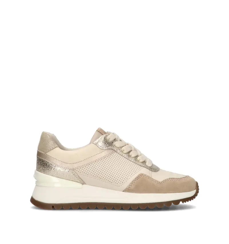 Sneaker donna platino Vario