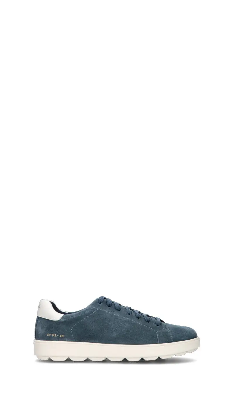 Sneaker uomo blu in suede Vario