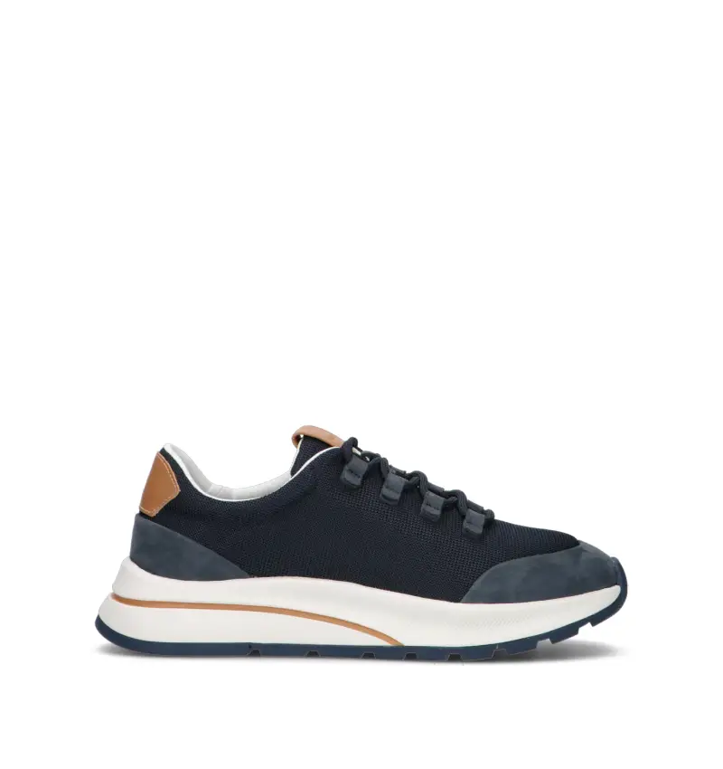 Sneaker uomo blu Vario