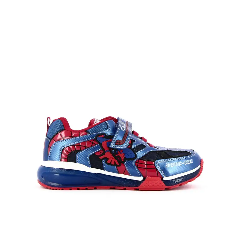 Sneakers blu e rosse Spiderman