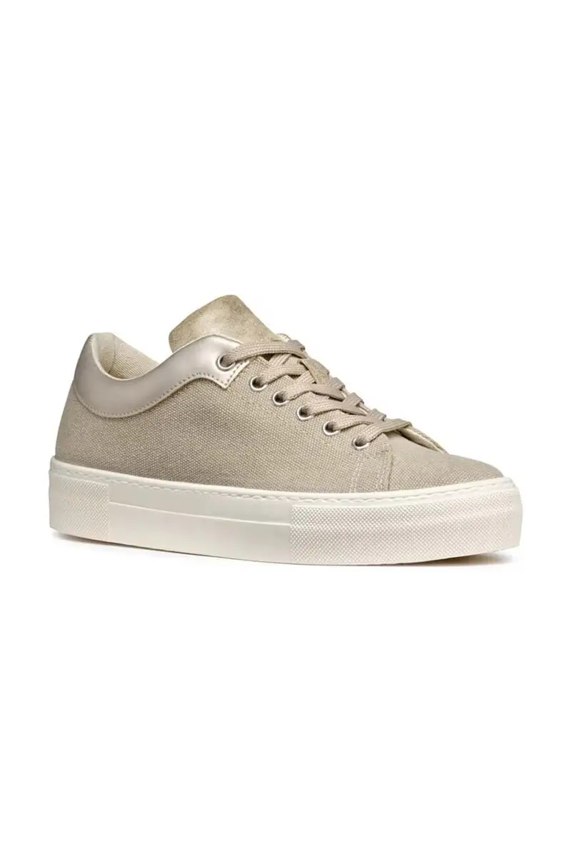 sneakers D CLAUDIN colore beige D35VWA 01054 C5000 miniatura 2