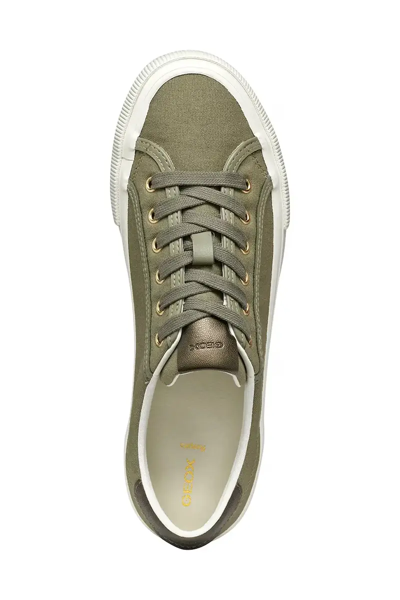 sneakers D EMMELENY donna colore verde D550UA 011BC C3059 miniatura 5