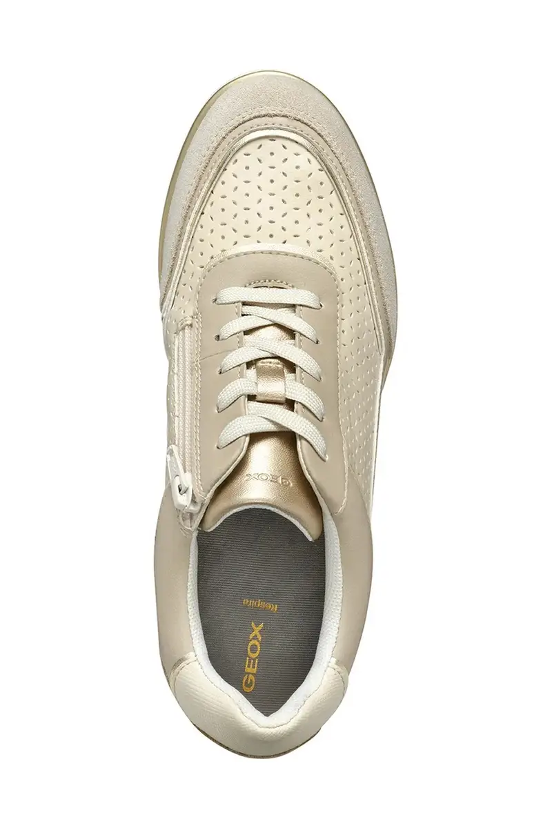 sneakers D ILDE donna colore beige D55RAB 05422 C5AH6 miniatura 5