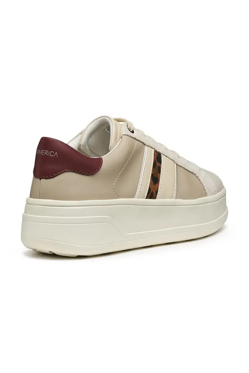 sneakers D SPHERICA ECUB-2 donna colore beige D56WVC 000BC C5267 miniatura 3