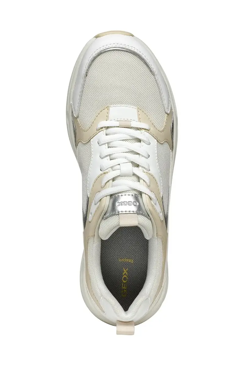 sneakers D ZARVIA donna colore beige D55YLA 01454 C1Z1S miniatura 5