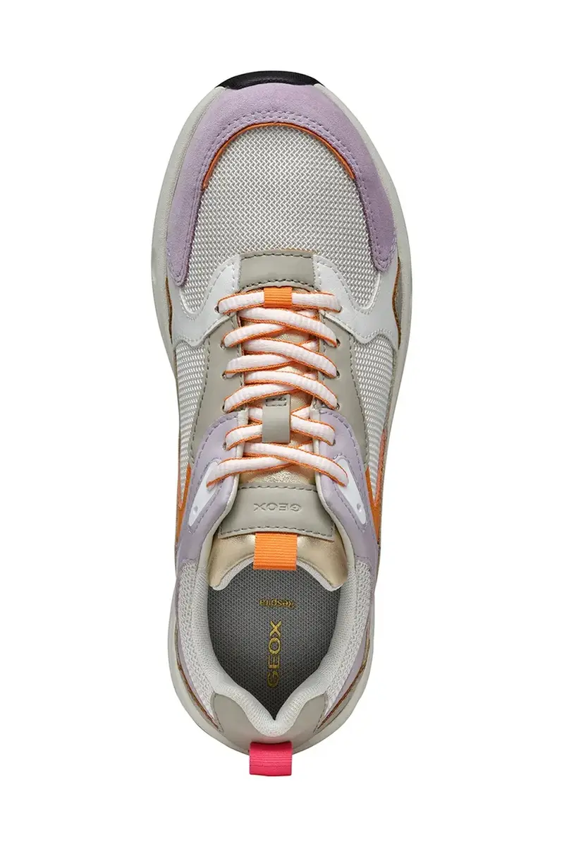 sneakers D ZARVIA donna colore beige D55YLA 0AS54 C1022 miniatura 5