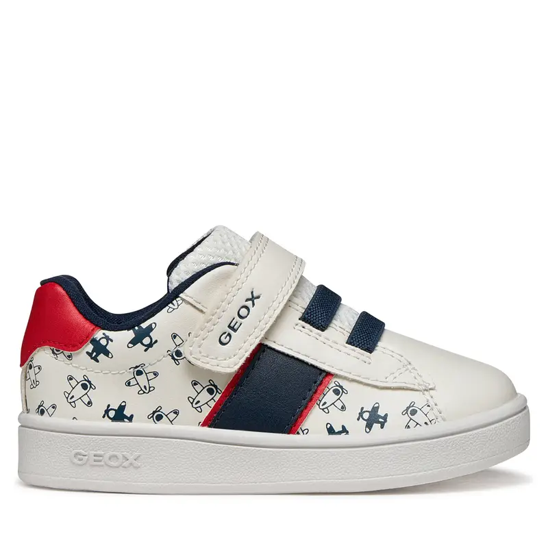 Sneakers Geox B Eclyper Boy B455LA 000BC C0085 Bianco