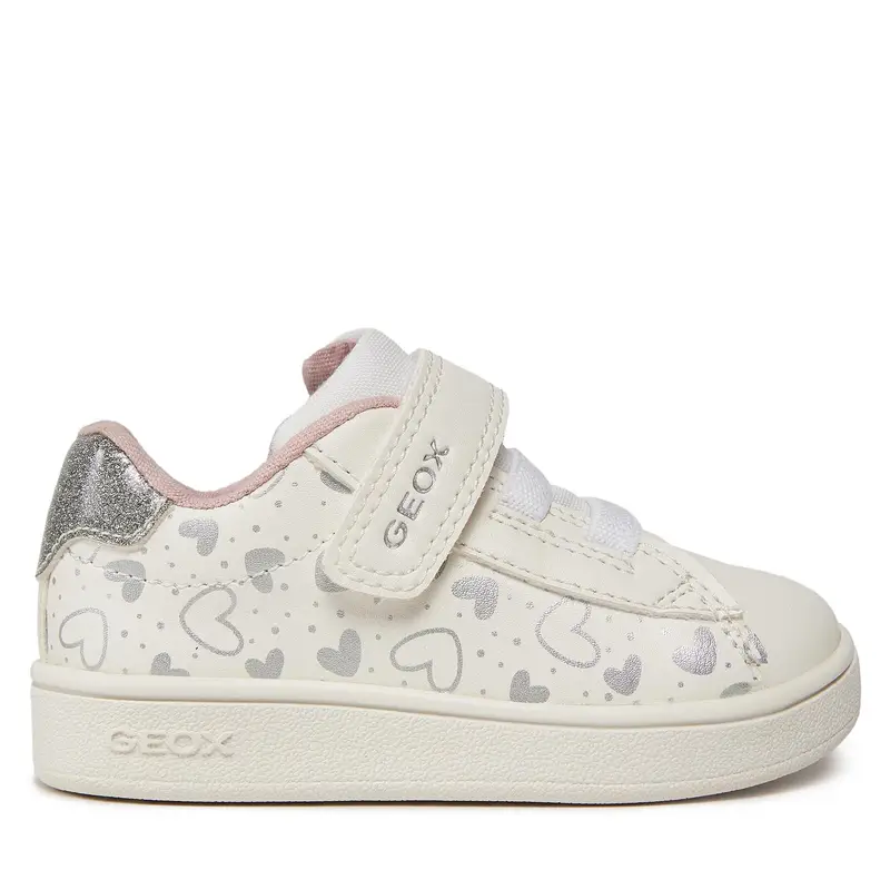 Sneakers Geox B Eclyper Girl B455MA 0BCKC C0007 Bianco