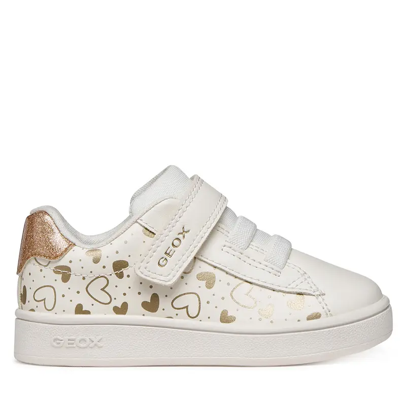 Sneakers Geox B Eclyper Girl B455MA 0BCKC C1R2L Bianco