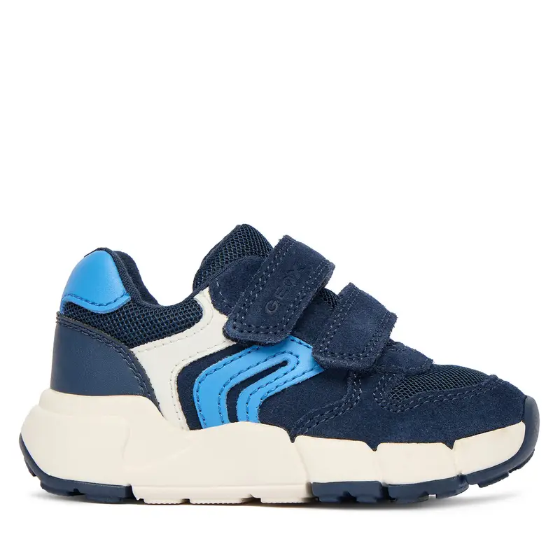 Sneakers Geox B Flexyper Mini Boy B656GC 01422 CF44D M Blu scuro
