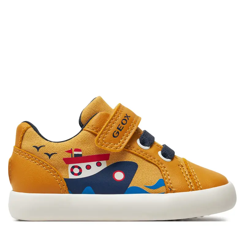 Sneakers Geox B Gisli Boy B451NC 01054 C2PF4 M Giallo