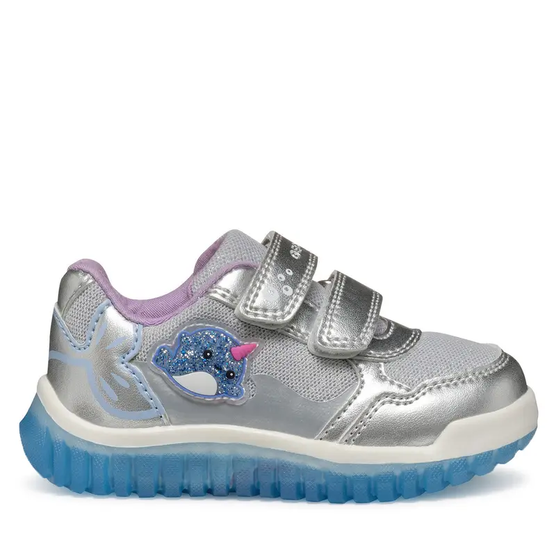 Sneakers Geox B Lightyloo B5561A 0AJAS C1294 Argento