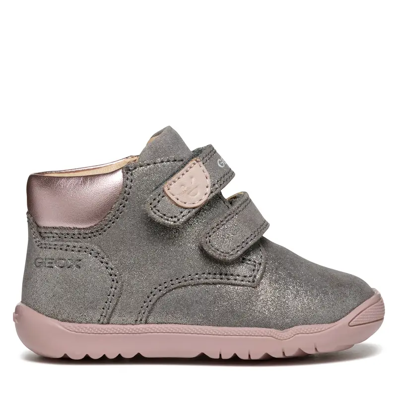 Sneakers Geox B Macchia Girl B164PC 07722 C1FK8 Grigio