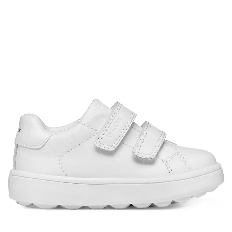 Sneakers Geox B Minicub Boy B656TA 08554 C1000 S Bianco