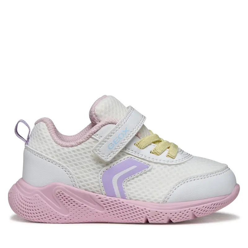 Sneakers Geox B Sprintye Girl B454TD 01454 C0406 Bianco